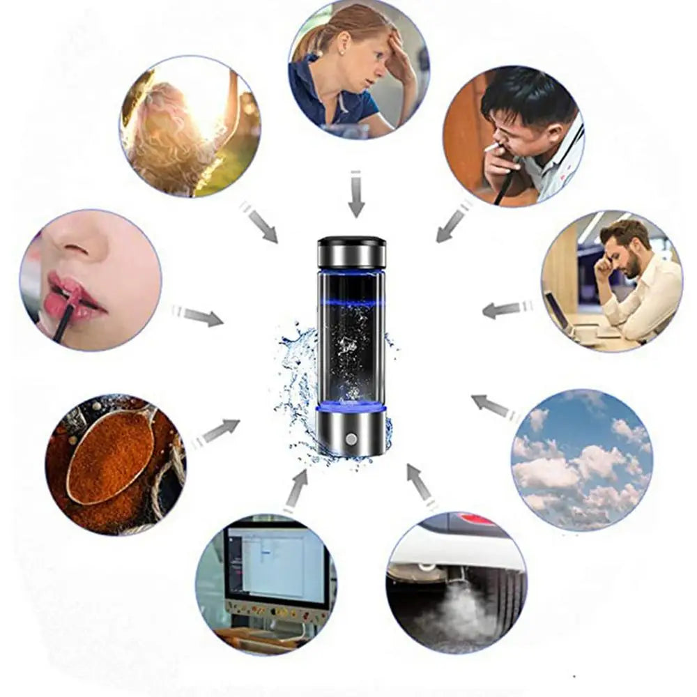 AquaFuse Hydrogen Water Bottle