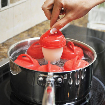 Non-Stick Silicone Egg Poachers