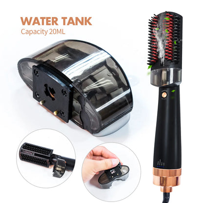 LuxeSteam InfraBrush - Infrared Ionic Hair Styler
