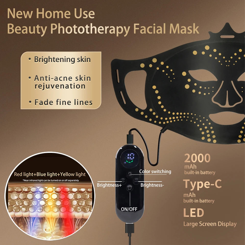 Royal Glow LED Light Therapy Mask