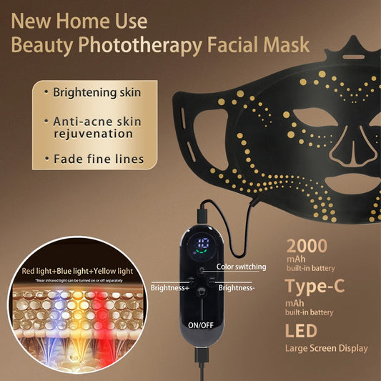 Royal Glow LED Light Therapy Mask