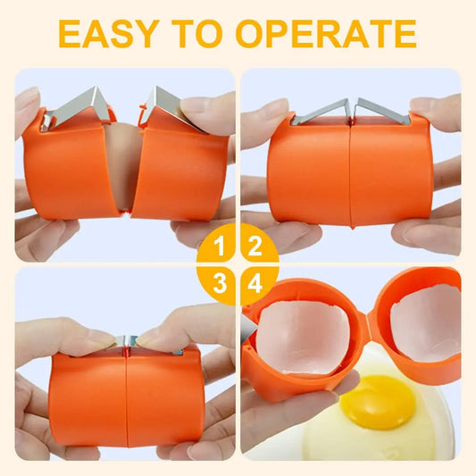 Handheld Egg Shell Opener